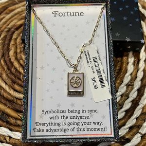3/$18 Fortune Necklace In A Beautiful Gift Box- New - Lot 1011